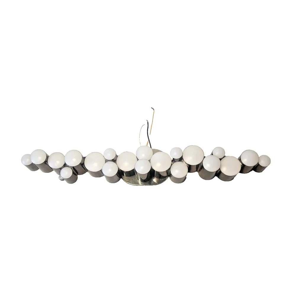 Ikea SODERSVIK Lycke von schantz Indoor Wall Light Bar LED Plastic Chrome